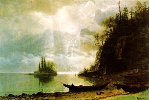 The Island, Albert Bierstadt